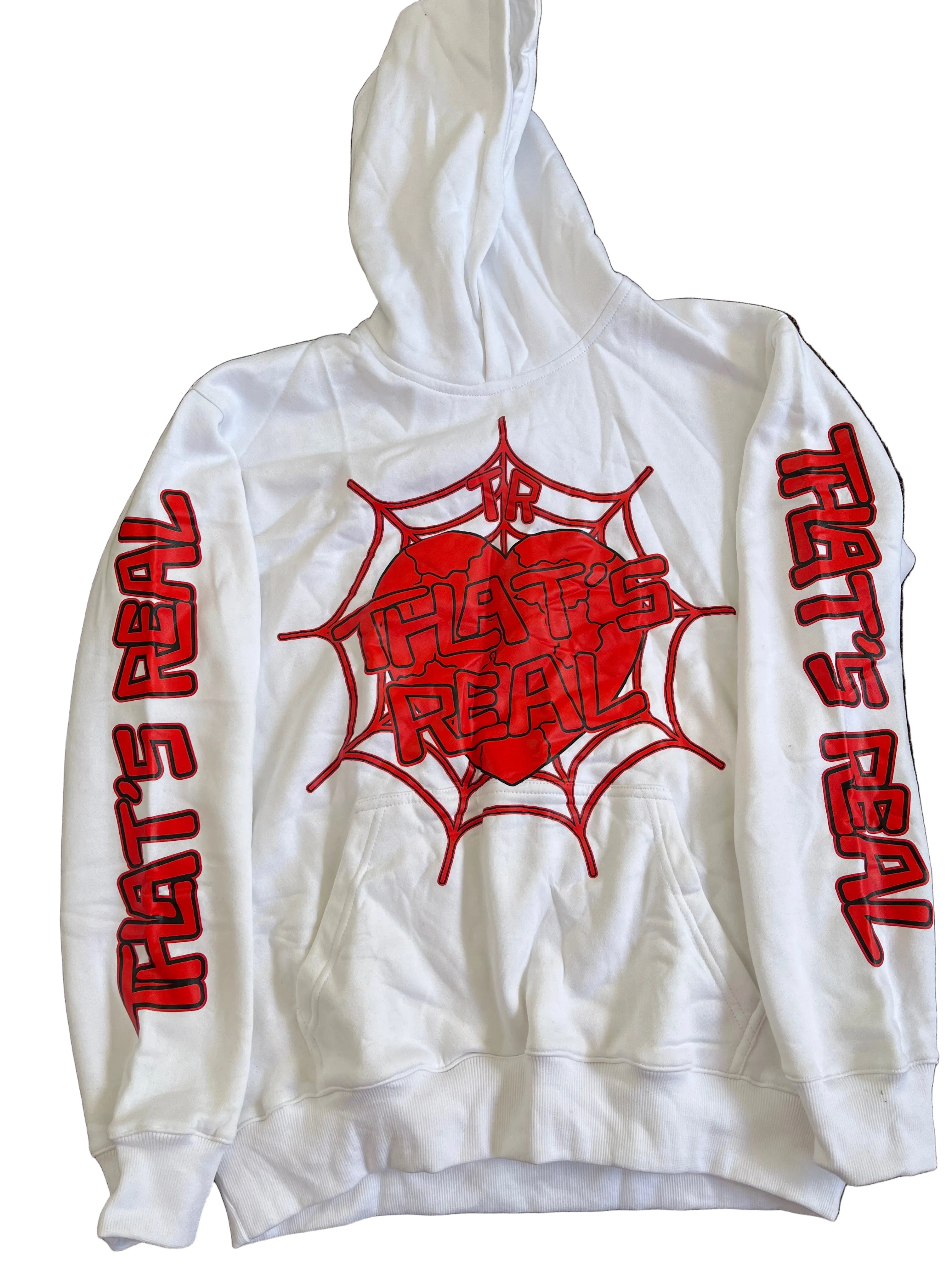 Red&White That’s Real Hoodie
