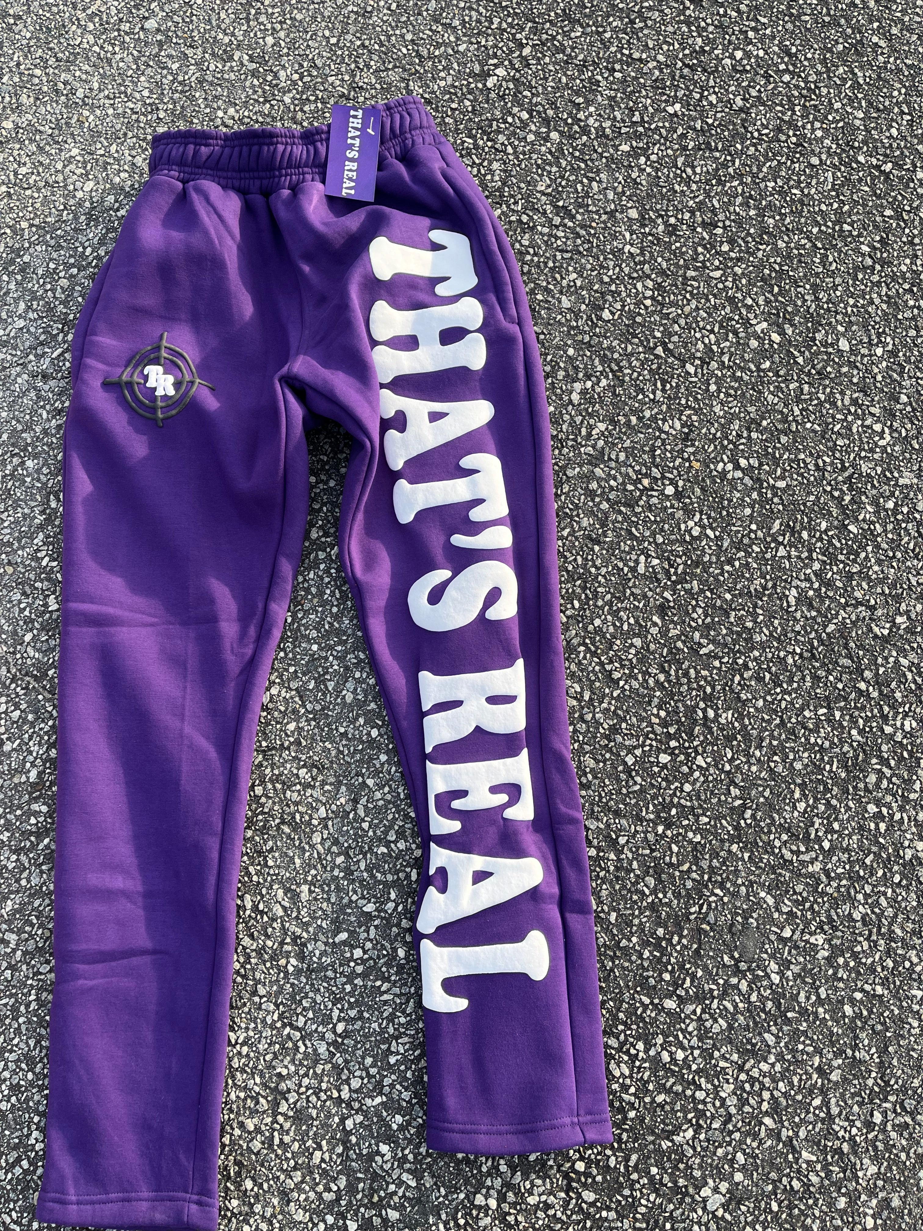 That’s Real Purple Joggers