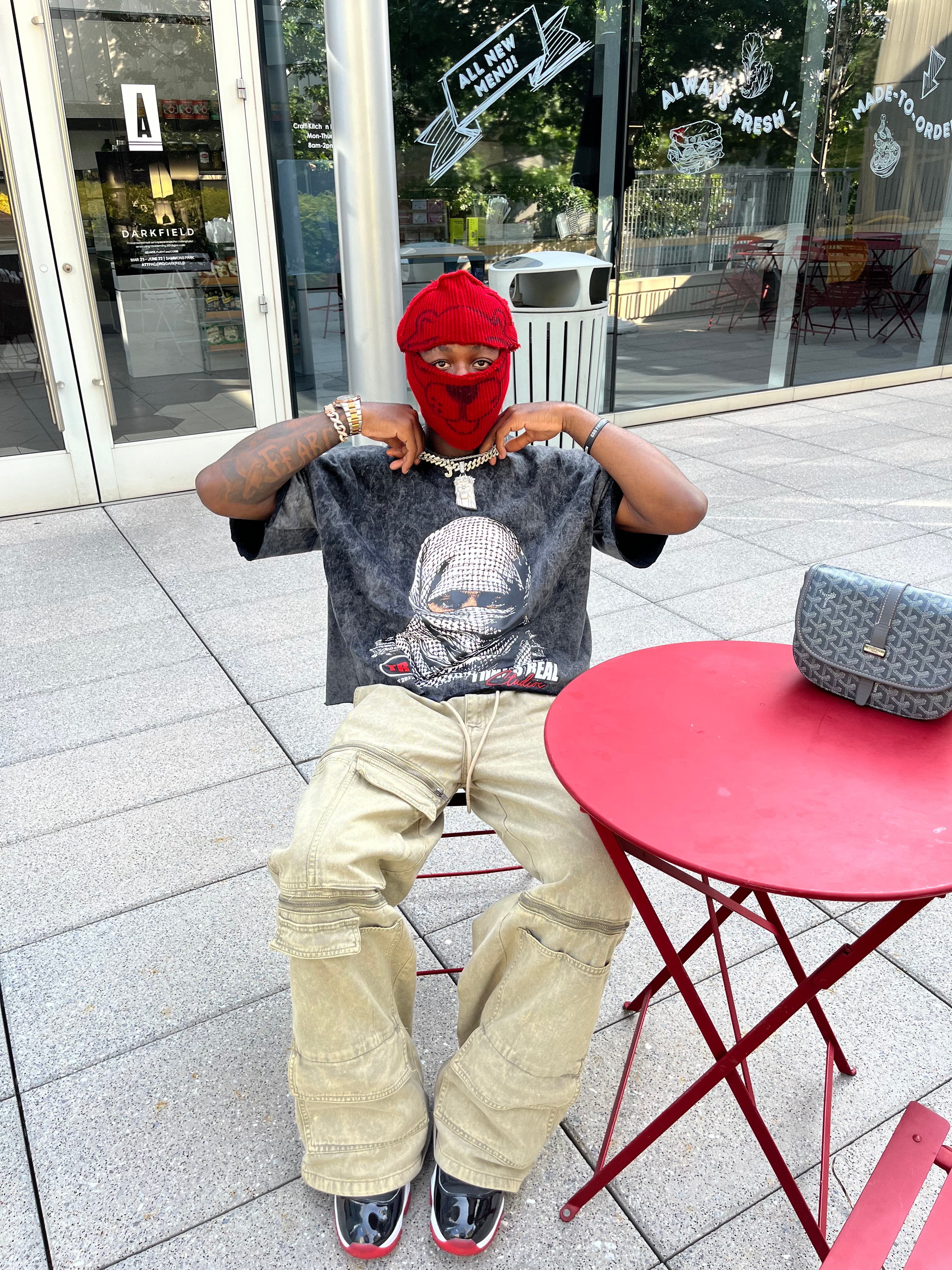 That’s Real Distressed Cropped T-Shirt