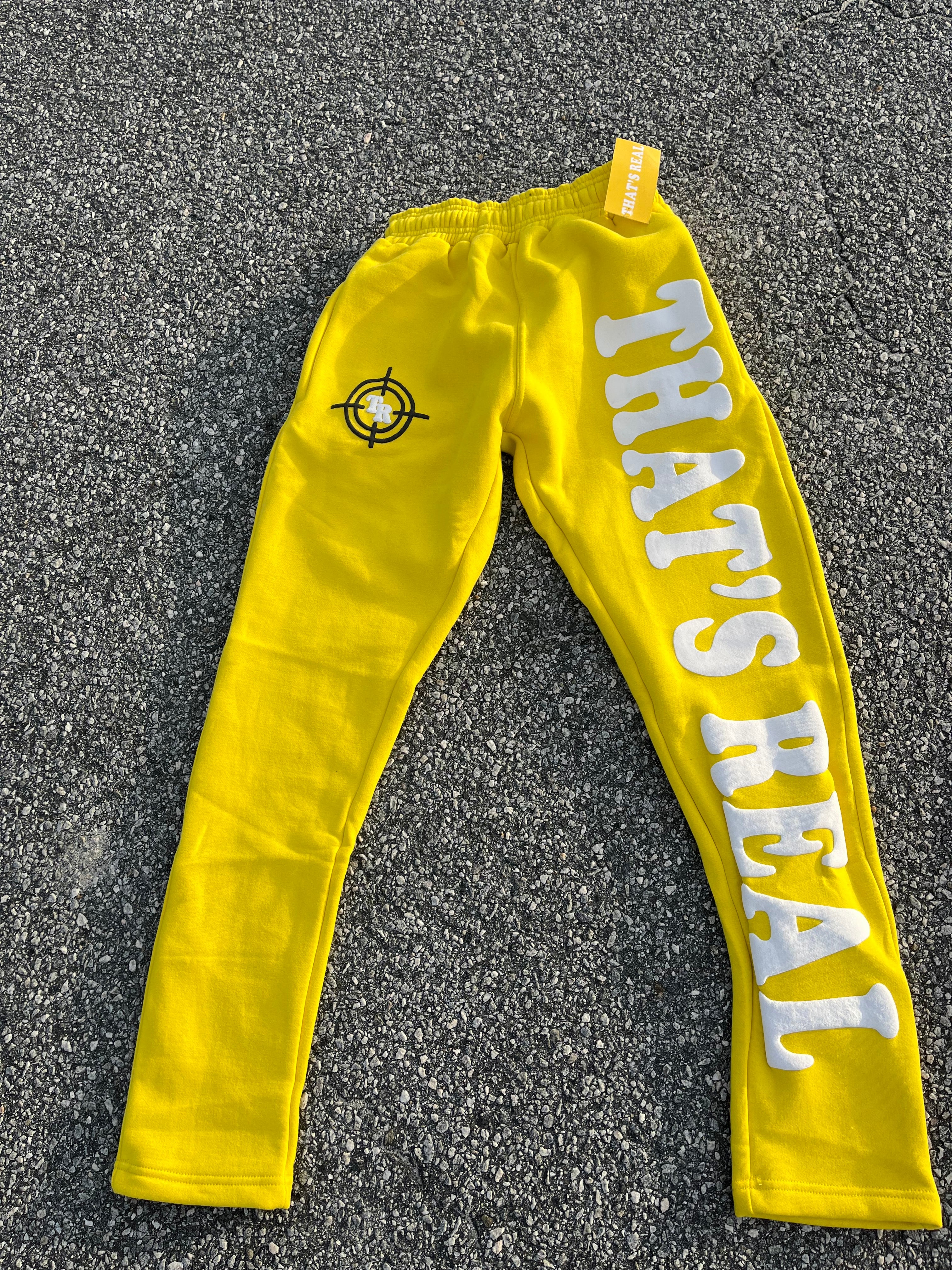 That’s Real Yellow Joggers