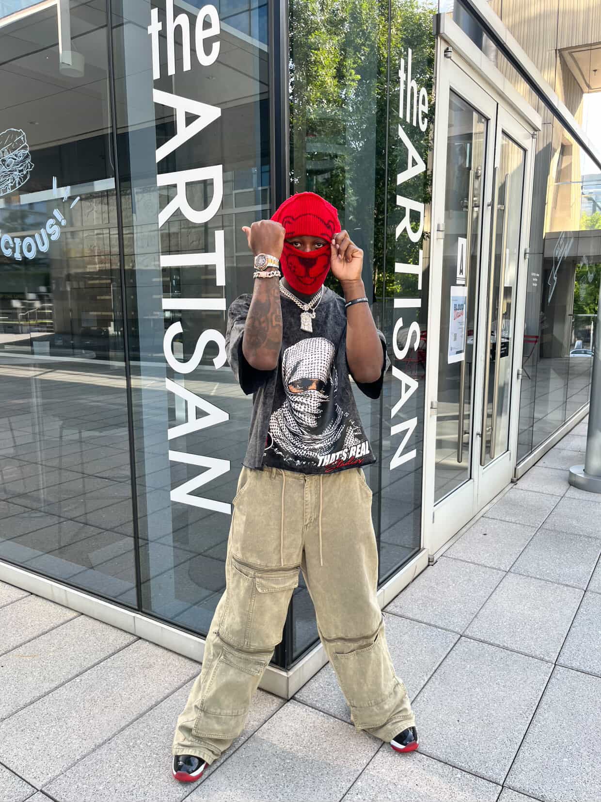 That’s Real Distressed Cropped T-Shirt